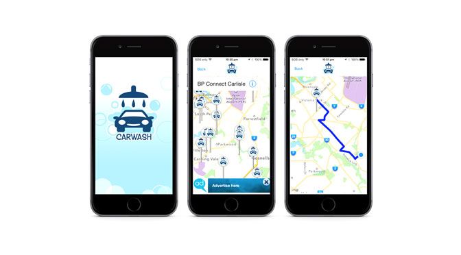 Car Wash Locator App